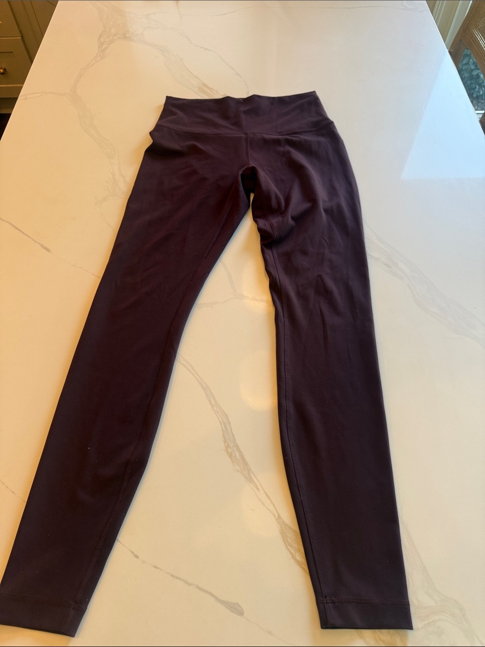 Lululemon Women's High-Waist Leggings in Deep Plum